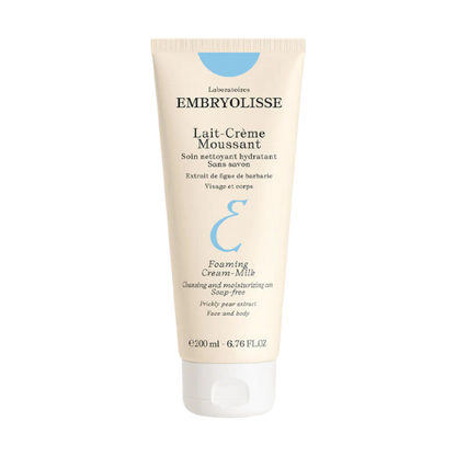 Embryolisse Foaming Cream Milk - Face and Body Cleanser