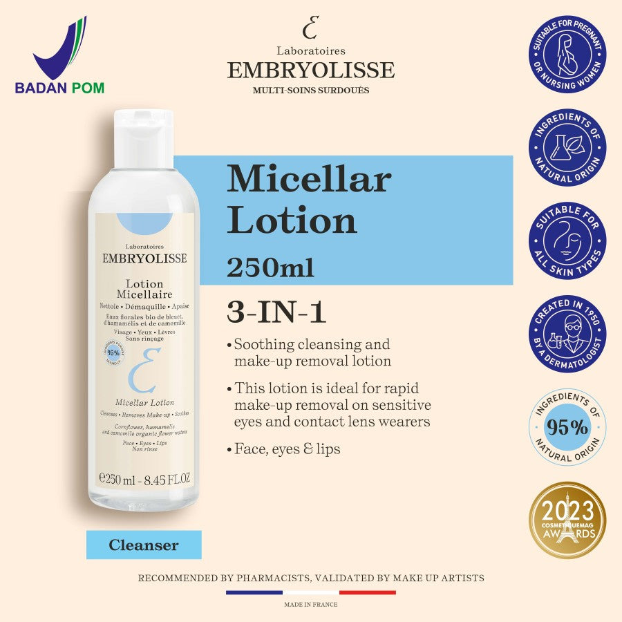 Embryolisse Micellar Lotion - Cleansing and Make-up Remover